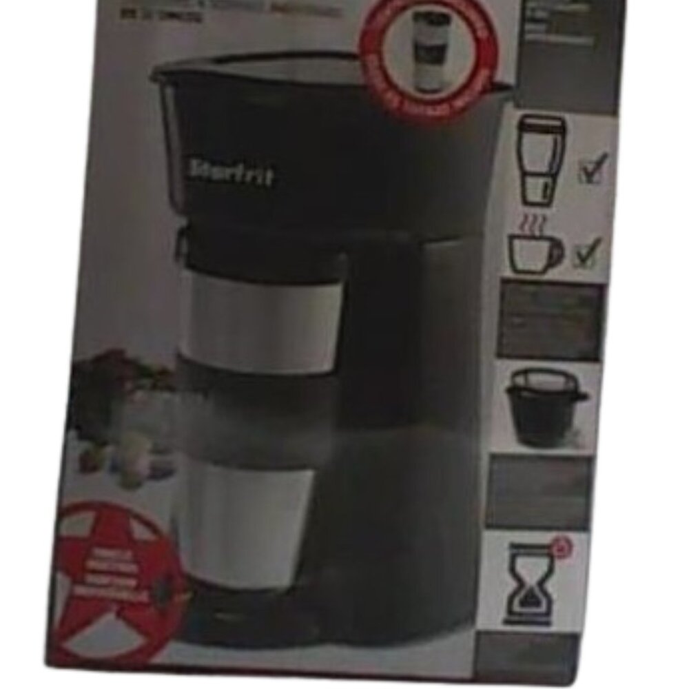Starfrit 024002-004-0000 Single-Serve Drip Coffee Maker Black